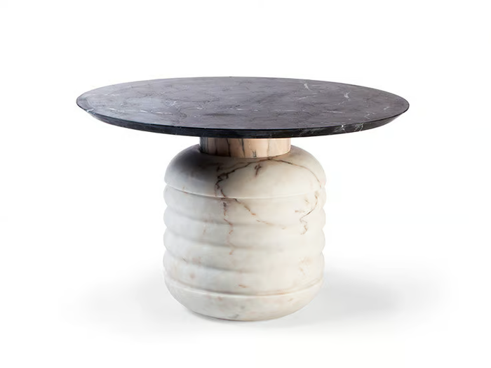 JEAN - Low round marble coffee table _ Mambo Unlimited Ideas